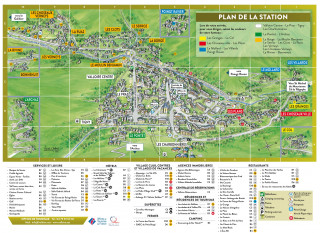 Plan du village été